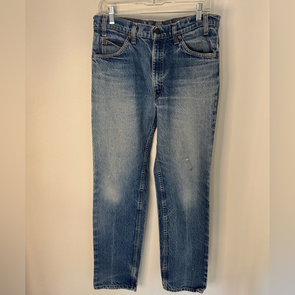 Vintage 501 Levi’s orange tag 1970s Classic Blue Denim Jeans